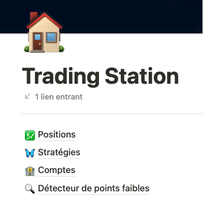 Journal de Trading Professionnel