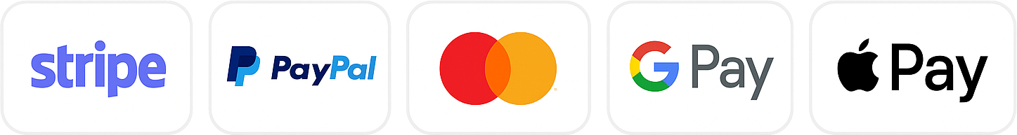 Paiement sécurisé : Visa, Mastercard, PayPal